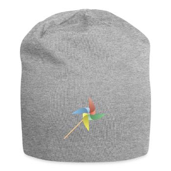 Moulin à vent - Bonnet en jersey - gris chiné - Devant