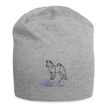 shibainust_002 - Bonnet en jersey - gris chiné - Devant