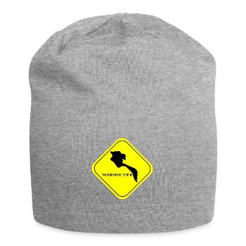 Noirmoutier - Bonnet en jersey - gris chiné - Devant