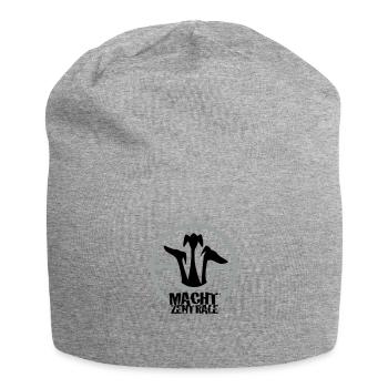 Power center - Jersey Beanie - heather grey - Front