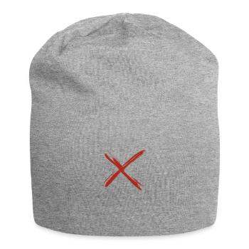 Falsch - Jersey-Beanie - Grau meliert - Vorne