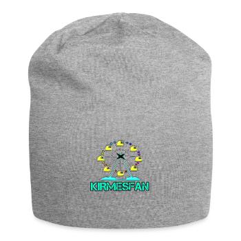 Kirmesfan fairground fun fair FAN Ferris wheel - Jersey Beanie - heather grey - Front