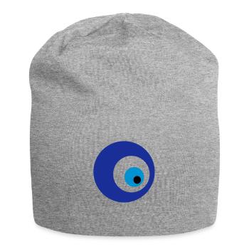 mavi boncuk - Jersey-Beanie - Grau meliert - Vorne