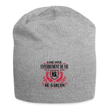 Enterrement de vie de garçon - Game Over - Jersey-Beanie - Grau meliert - Vorne