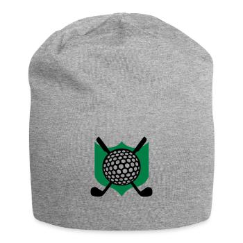 Golf - Bonnet en jersey - gris chiné - Devant