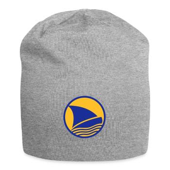 Sailingboat Logo - Jersey-Beanie - Grau meliert - Vorne