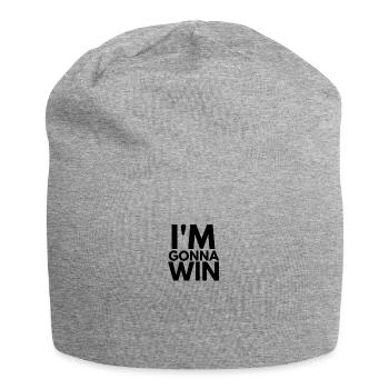 i'm gonna win in gonna win - Jersey Beanie - heather grey - Front