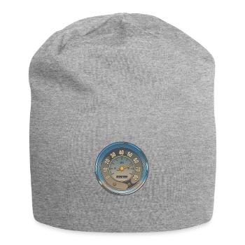Motorcycle speedometer - Jersey Beanie - heather grey - Front