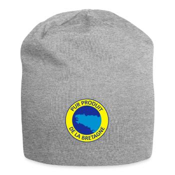 Pur Produit de la Bretagne - Bonnet en jersey - gris chiné - Devant