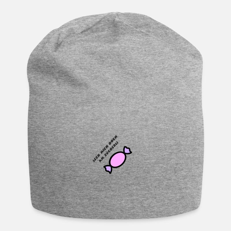 Zückerli - Jersey-Beanie - Grau meliert