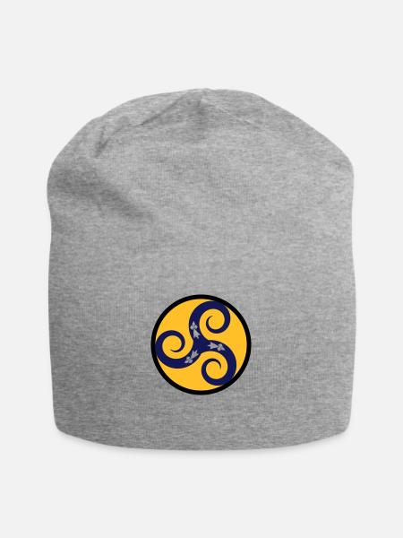 TRISKELL AUX HERMINES - Bonnet en jersey - gris chiné