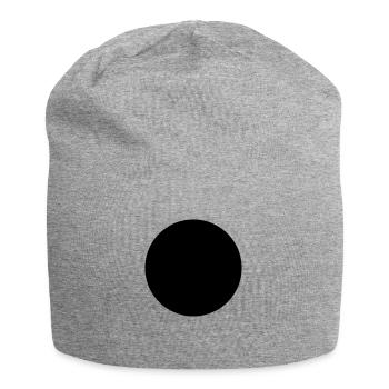 circle dot 4 your design - Jersey-Beanie - Grau meliert - Vorne