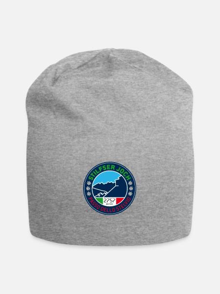 Stilfser Joch 2 - Jersey-Beanie - Grau meliert