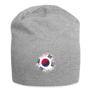 splat korea - Jersey-Beanie - Grau meliert - Vorne
