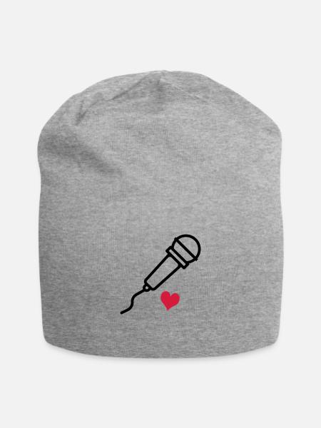 Chanter - Bonnet en jersey - gris chiné