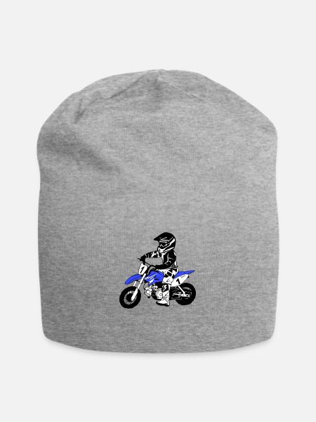 Kinder Motocross - KIDS MX - Jersey-Beanie - Grau meliert