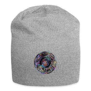colored vinyl - Jersey Beanie - heather grey - Front