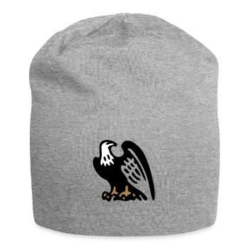 eagle aquila2 - Jersey Beanie - heather grey - Front