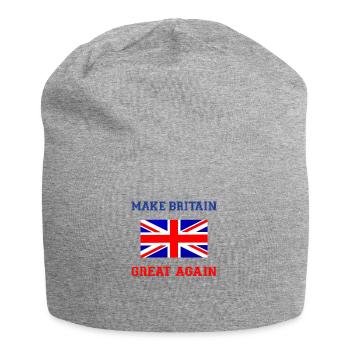 Make Britain great again - Jersey Beanie - heather grey - Front