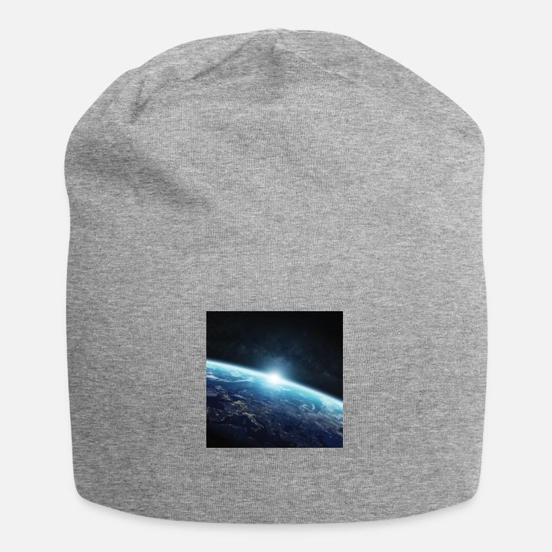 Modèle d'espace - Bonnet en jersey - gris chiné