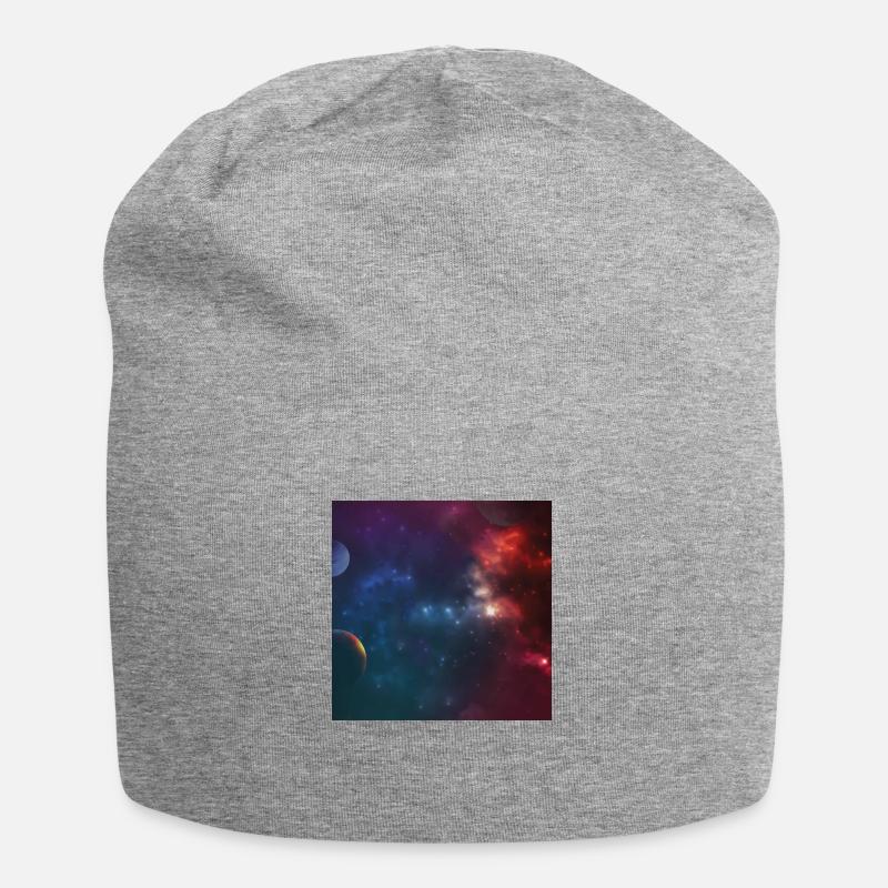Modèle d'espace - Bonnet en jersey - gris chiné