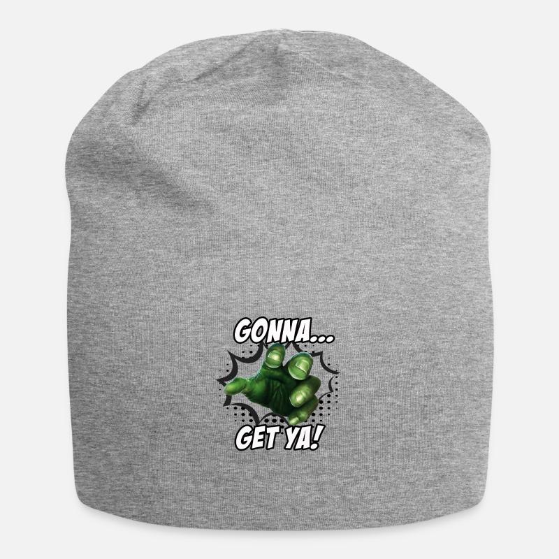 "going to Get Ya" - Jersey Beanie - heather grey