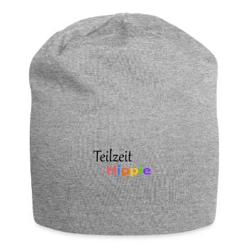 Teilzeit Hippie - Jersey-Beanie - Grau meliert - Vorne
