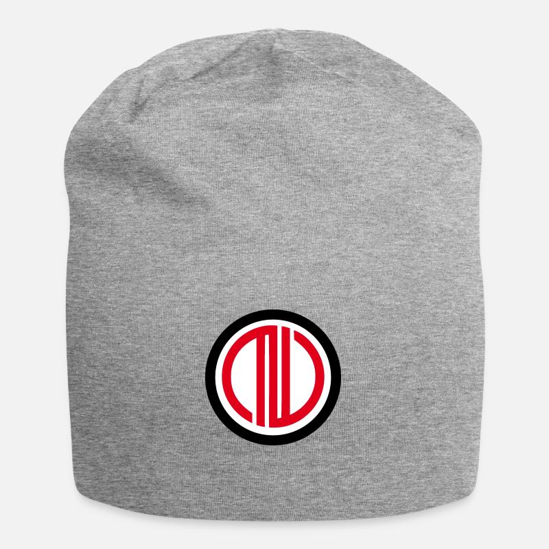Ono Sendai Logo - Jersey-Beanie - Grau meliert