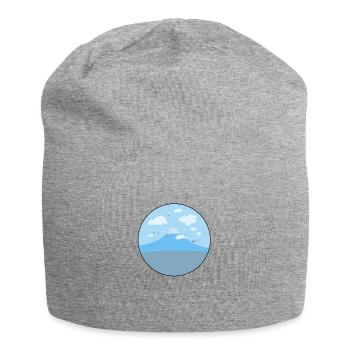 Japan Fuji View - Jersey Beanie - heather grey - Front