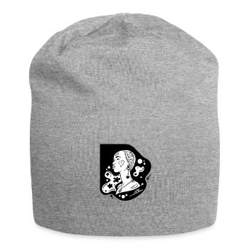 Elle - Bonnet en jersey - gris chiné - Devant