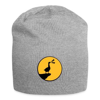 Wolf Gans Honk goose - Jersey-Beanie - Grau meliert - Vorne