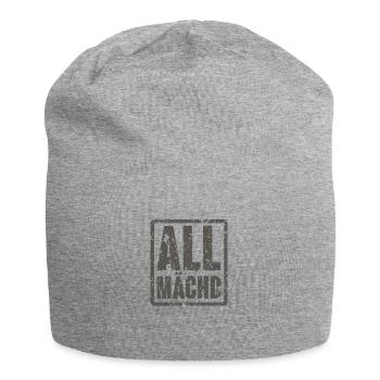 Allmächd - Jersey-Beanie - Grau meliert - Vorne