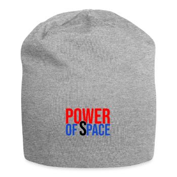 le pouvoir de l'espace - Bonnet en jersey - gris chiné - Devant
