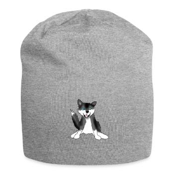 Husky - Bonnet en jersey - gris chiné - Devant
