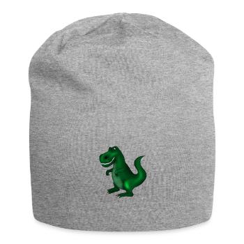 Dinosaure - Bonnet en jersey - gris chiné - Devant