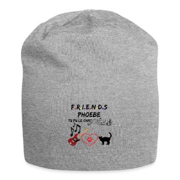friends chanson phoebe tu pu le chat - Bonnet en jersey - gris chiné - Devant