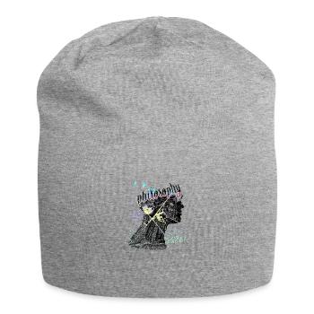 Philosophy - Jersey Beanie - heather grey - Front