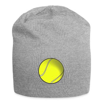 Tennisball - Jersey-Beanie - Grau meliert - Vorne