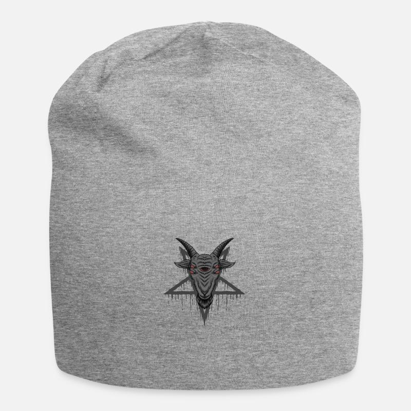 Satanic Goat - Jersey-Beanie - Grau meliert