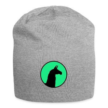 Lama Alpaka Amérique du Sud Amérique latine Faune Inca - Bonnet en jersey - gris chiné - Devant