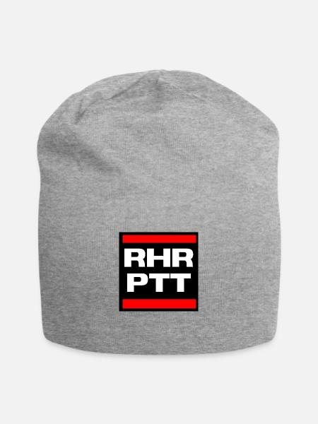 Ruhrpott - Jersey-Beanie - Grau meliert