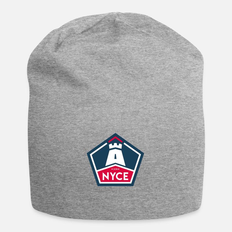 NYCE - Jersey-Beanie - Grau meliert