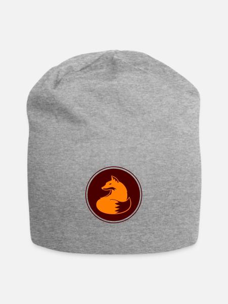 Fox - Jersey-Beanie - Grau meliert