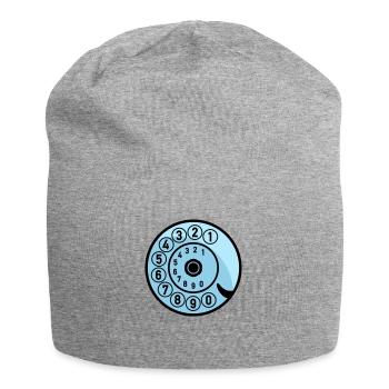 Dial Vintage Phone Call Retro Technologie - Bonnet en jersey - gris chiné - Devant