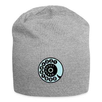 Dial Vintage Phone Call Retro Technologie - Bonnet en jersey - gris chiné - Devant