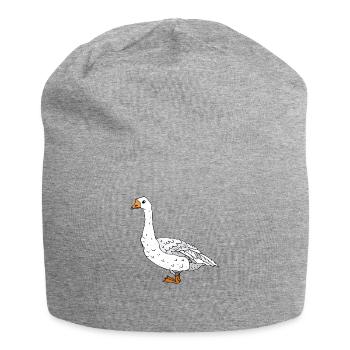 Gans - Jersey-Beanie - Grau meliert - Vorne