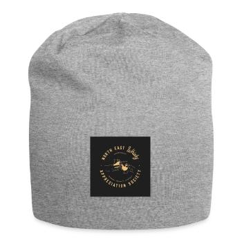 North East Whisky Appreciation Soc. Black Logo - Jersey Beanie - heather grey - Front