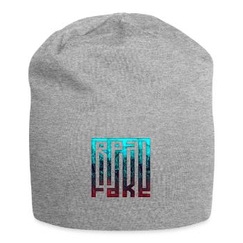penser fausses pensées positives méditation heureuse - Bonnet en jersey - gris chiné - Devant
