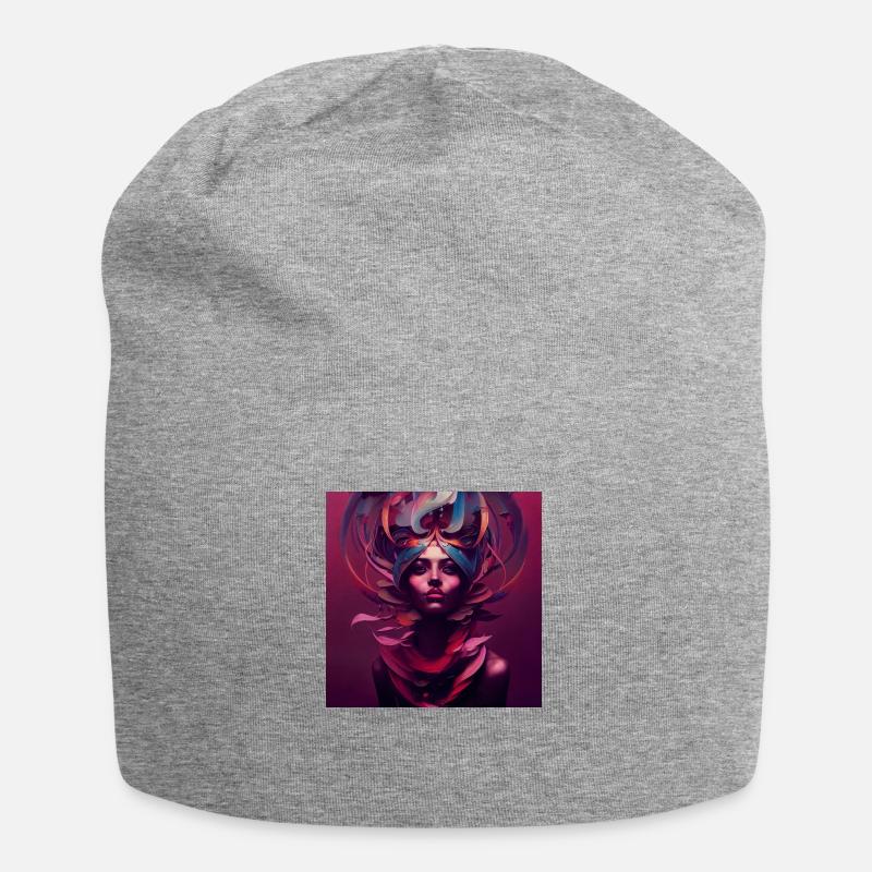 MANNEQUIN EXTRATERRESTRE - Bonnet en jersey - gris chiné