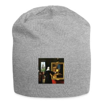 Grail Surrealism - Jersey Beanie - heather grey - Front